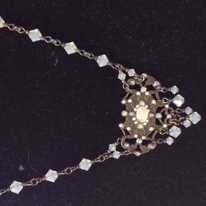 Moonstone crystal pendant